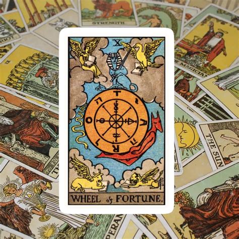 carta la rueda de la fortuna|La Rueda de la Fortuna en el Tarot: significado,。